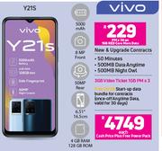 Vivo Y21S-On 1GB Red Core More Data