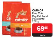 Catmor Fine Cuts Dry Cat Food (All Variants)-1.75Kg Each