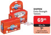 Disprin Extra Strength Tablets-2 x 52's Pack