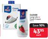 Clover Long Life Or Fresh Cream-500ml Each
