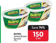 Butro Salted Butter Spread-For 2 x 500g