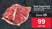 Bulk Steak Pack-Per Kg