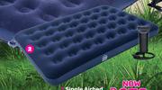Campmaster Double Airbed With Hand Pump 831770