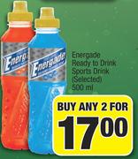 Energade Ready To Drink Sports Drink-2x500ml