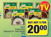 Knorr Packet Soup (Selected Incl. Tasty Range)-5x50g