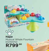 Hape Musical Whale Fountain E021BAP22