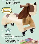 Hape Ride On Dachshund E1205AP22