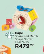 Hape Shake & Match Shape Sorter E0407AP22