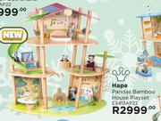 Hape Pandas Bamboo House Playset E3413AP22