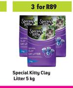 Special Kitty Clay Litter-For 3 x 5kg