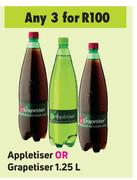 Appletiser Or Grapetiser-For Any 3 x 1.25L