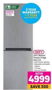 defy fridge dac 447