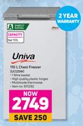 Univa 110L Chest Freezer UC125W