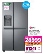 LG 610L Side By Side Fridge GC-L257JLYL.A