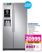 Samsung 501L Side By Side Fridge ES50N3C13S8