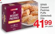 Spar Dessert Pastries Puffs (Selected)-24s Per Pack