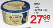 Spar Daily Spread Tub-1Kg Each