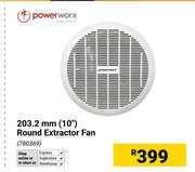 Power Worx 203.2mm (10") Round Extractor Fan