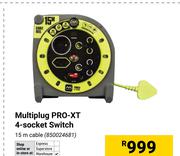 Multiplug Pro-XT 4 Socket Switch