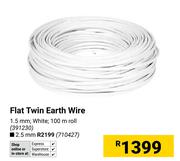 Flat Twin Earth Wire 2.5mm