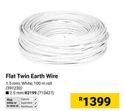 Flat Twin Earth Wire 1.5mm