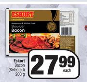 Eskort Bacon (Selected)-200g Each