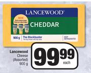 Lancewood Cheese (Assorted)-900g Each