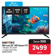 Sinotec 80cm (32") HD Smart TV STL-32S1