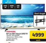 Toshiba 127cm (50") Smart UHD TV 50C350MN