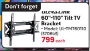Ultra Link 60"-110" Tilt TV Bracket UL-TMT60110