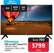 Hisense 100cm (40") Smart TV 40A4K