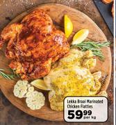 Lekka Braai Marinated Chicken Flatties-Per kg