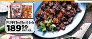 Pit BBQ Beef Burst Ends-Per kg