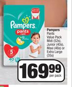 Pampers Pants Value Pack-Per Pack