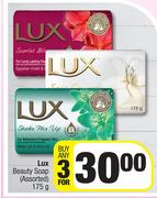 Lux Beauty Soap (Assorted)-For Any 3 x 175g