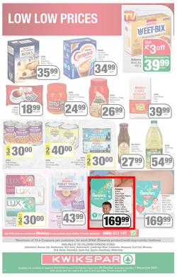 KWIKSPAR EASTERN CAPE : Low Prices For You (26 October - 7 November 2021) Valid in Abbotsford, Beacon Isle, Beetlestone, Burt Drive, Butterworth, page 4