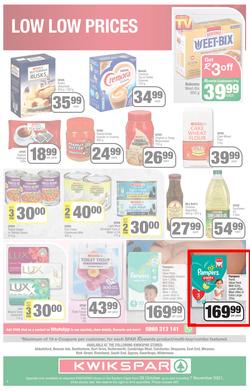KWIKSPAR EASTERN CAPE : Low Prices For You (26 October - 7 November 2021) Valid in Abbotsford, Beacon Isle, Beetlestone, Burt Drive, Butterworth, page 4