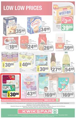 KWIKSPAR EASTERN CAPE : Low Prices For You (26 October - 7 November 2021) Valid in Abbotsford, Beacon Isle, Beetlestone, Burt Drive, Butterworth, page 4
