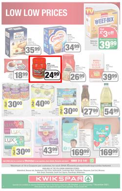 KWIKSPAR EASTERN CAPE : Low Prices For You (26 October - 7 November 2021) Valid in Abbotsford, Beacon Isle, Beetlestone, Burt Drive, Butterworth, page 4