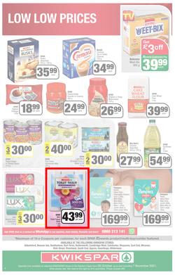 KWIKSPAR EASTERN CAPE : Low Prices For You (26 October - 7 November 2021) Valid in Abbotsford, Beacon Isle, Beetlestone, Burt Drive, Butterworth, page 4