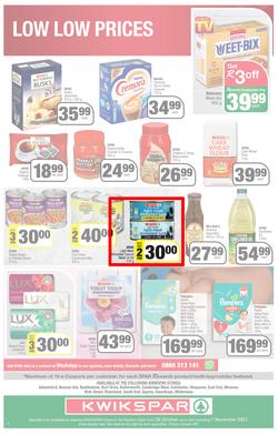 KWIKSPAR EASTERN CAPE : Low Prices For You (26 October - 7 November 2021) Valid in Abbotsford, Beacon Isle, Beetlestone, Burt Drive, Butterworth, page 4