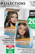 Reflections Style Innovation Colour Impressions Permanant Hair Clour Cream-Each