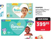 Pampers Active Baby/Pants Premium Care Mega Box-Each