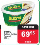 Butro Salted Butter Spread-500g Each