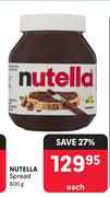 Nutella Spread-600g Each