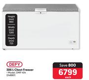Defy 386L Chest Freezer DMF 454