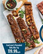 Food Lover's Precooked Belly Ribs-1Kg Per Box