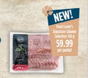 Food Lover's Signature Salame Selection-120g Per Packet