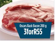Oscars Back Bacon-3 x 200g