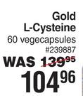 Dis-Chem Gold L-Cysteine 60 Vegecapsules